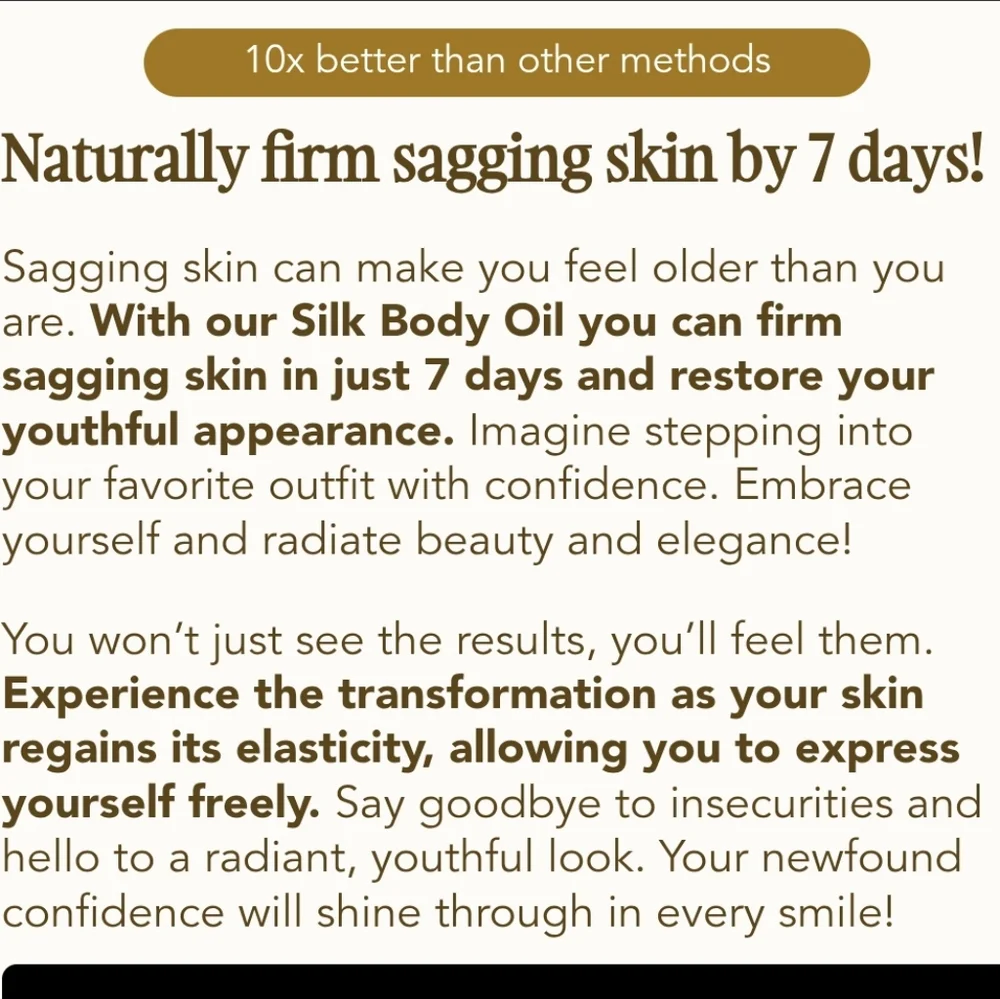 GODA Silk Body Oil 50ml NIB